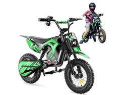 Motocicleta Eléctrica Infantil Iscooter A14 14", 500W, Autonomía 22km, Doble Freno y Suspensión