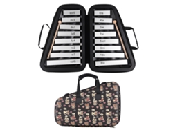 Combinación de Xilófono de 16 teclas y Sygo Glockenspiel (ideal para niños, desarrolla la percepción musical)