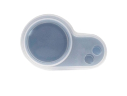 Protector de silicona blanca impermeable para pantalla Ewheel