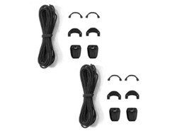 Correas De Repuesto Salomon Quicklace Para Calzado Con Sistema De Ajuste Rápido Y Diseño Duradero Para Actividades Al Aire Libre.