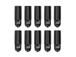 10 tapas de goma negras para grifos de cerveza