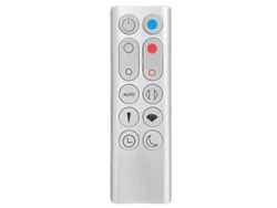 Mando A Distancia De Repuesto Para Ventilador Dyson Hp02/hp03 Cool, Color Plata. No Requiere Programación. Batería Cr2025 No Incluida.
