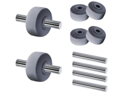 6 ruedas delanteras compatibles con aspiradora Shark Nv350, Nv351, Nv352 y Nv355.