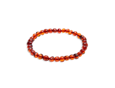 Pulsera Elixir de Vie en Ámbar Color Coñac KARMA YOGA SHOP