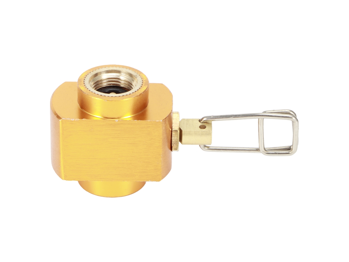 Adaptador De Válvula De Recarga De Gas Para Hornillo De Camping Exterior Dn8 G1/4