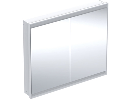 Armario con espejo GEBERIT ONE con ComfortLight 2 puertas montaje oculto 105x90x15cm 505.804.00.