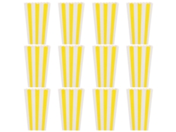 12 Cajas De Palomitas, Recipientes De Palomitas Para Aperitivos De Fiesta, Bolsas De Palomitas, Soportes De Palomitas Webake