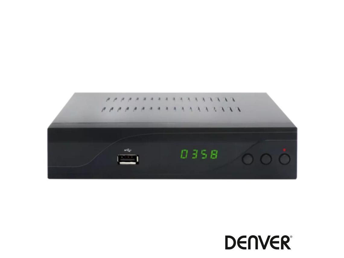 Receptor Tdt Full Hd 1080P Dvb-C Canales Fta Usb DENVER