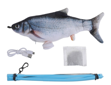 Peluche para Gatos JOASHUAL Fish (28x10 cm)