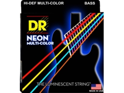 Juego de Cuerdas Bajo Eléctrico DR MCB-45 MULTI-COLOR (.045 - .065 - .085 - .0105 - Níquel)