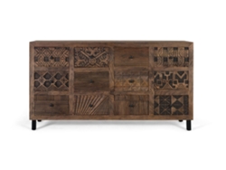 Aparador artesanal de madera maciza de mango 160cm Giner Y Colomer