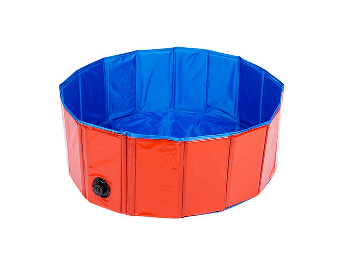 HYMNORA Piscina de PVC resistente para crías, bañera portátil para mascotas, ideal para disfrutar de aventuras al aire libre seguras y cómodas, con superficie