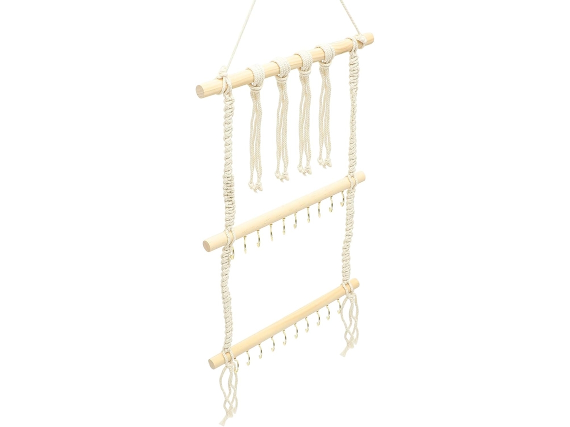 Organizador de accesorios para el cabello GOKOCO para montaje en pared con ganchos