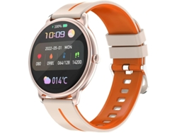 Reloj inteligente Bestvite para mujer con pantalla AMOLED de 1,43'', llamadas Bluetooth, 7 aplicaciones de salud, monitor de frecuencia cardíaca y monitor de presión arterial.