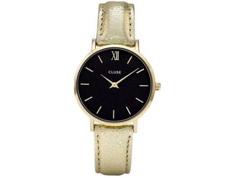 Reloj CLUSE Mujer (Piel - Dorado)