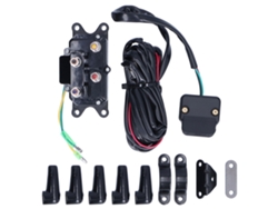 Kit de relé solenoide de cabrestante de 12 V y 250 A con soporte para ATV/UTV