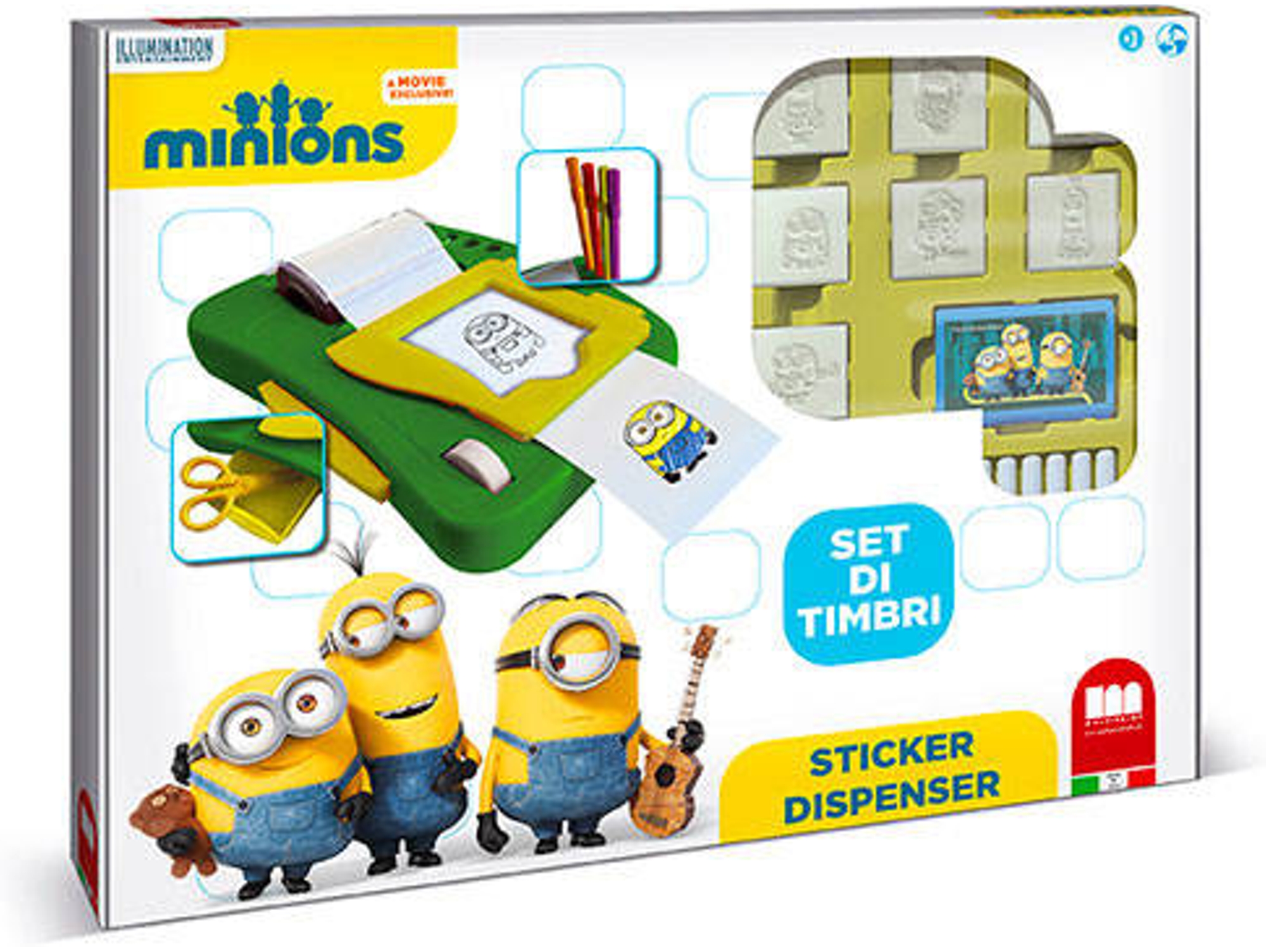 Kit de Sellos para Niños MULTIPRINT Minions