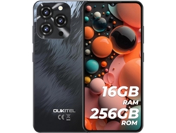 Smartphone Oukitel C3 16 Gb 256 Gb 6.52" Hd+ Pantalla Octa-core Batería 5000mah Cámara 13mp Face Id Negro
