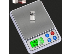Báscula Electrónica De Precisión De 600 G/0,01 G Para Cocina Y Repostería Con Pantalla Lcd De 2,2 Pulgadas