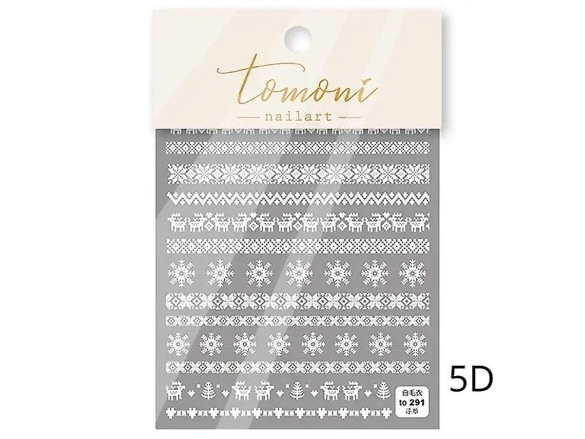Pegatinas Autoadhesivas Para Uñas Con Diseño De Copo De Nieve Navideño De Invierno, Cortadas Con Láser Y Con Diamantes De Imitación 5d Y 3d.