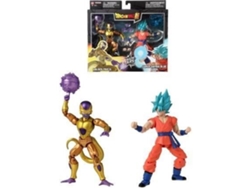 Figura Dragon Ball Super Dragon Stars 17 cm Freezer Gold vs Super Saiyan Goku Blue Bandai