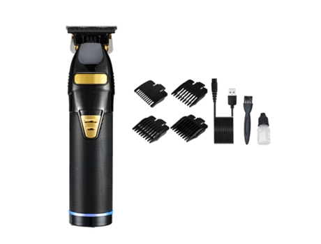 Máquina Cortar Cabelo Recarregavel6 JL-EIGHT S9 preto