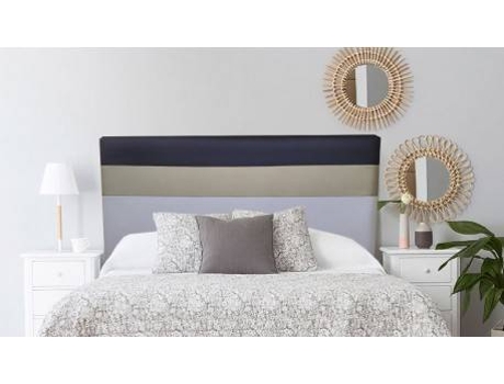 Cabecero DECORQUALITY Palma (Marrón - Polipiel - 105 x 70 cm)