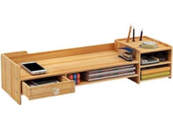 Soporte Para Monitor, Elevador De Escritorio, Organización | Estante De Almacenamiento