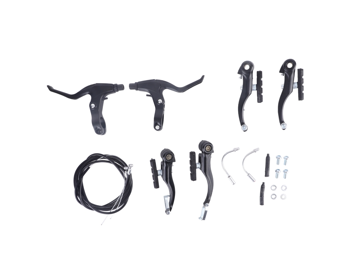 Juego De Frenos V-brake De Aluminio Para Bicicletas De Montaña Y De Carretera, Frenos Delanteros Y Traseros De Repuesto.