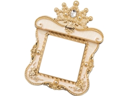 Revestimiento Decorativo De Pared De 8,7 X 8,9 Cm En Acrílico Con Diamantes De Imitación Dorados, Autoadhesivo.