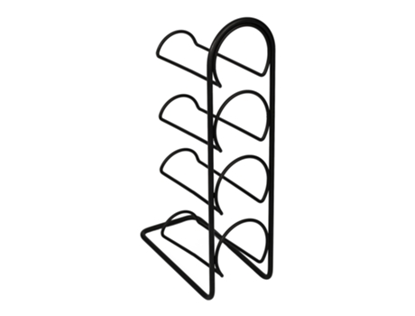 Estante para Vinos [EN.CASA] (Metal - Negro)
