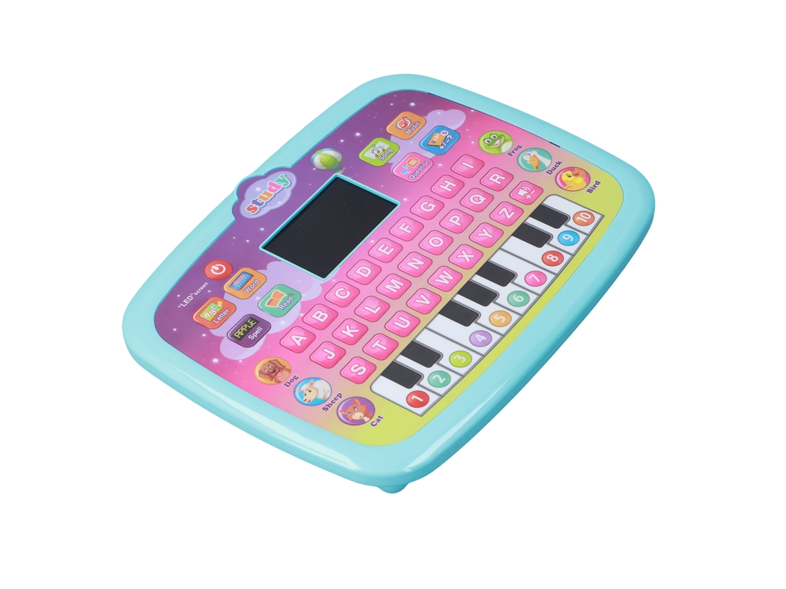 Tableta Educativa Para Niños De 3 A 6 Años Con 8 Modos De Aprendizaje Y Pantalla Led.