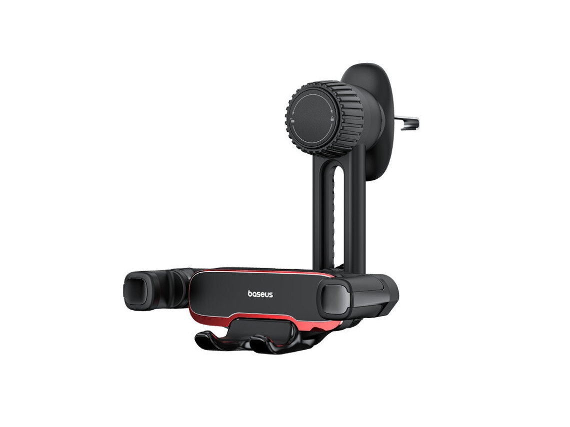 Soporte para teléfono de gravedad para automóvil Baseus con ventilación de aire horizontal, ventilación de aire de 360°, montaje en panel de navegación para iPhone Pro Max X, Xiaomi, Huawei.