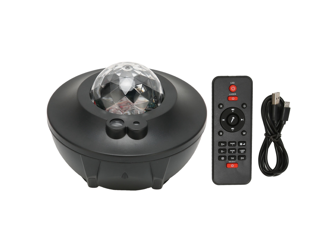 Proyector De Luz De Estrellas Rgb, Bluetooth, Música, Proyector Láser Con Control Remoto