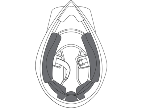 Casco AGV Ax9 Cheek Pads