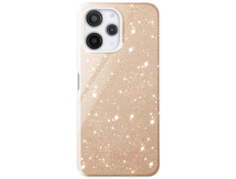 Funda para Xiaomi Redmi 12 AVIZAR Acrílico Dorado