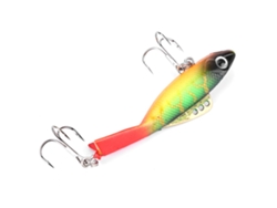 Artículos De Señuelo De Pesca En Hielo De Invierno Heng Jia Señuelo De Vibración Señuelo Jig Señuelo Duro (a) Señuelos De Metal, Señuelos Duros, Señuelos De Pesca, Señuelos De Lanzamiento Largo, Señuelos De Vibración