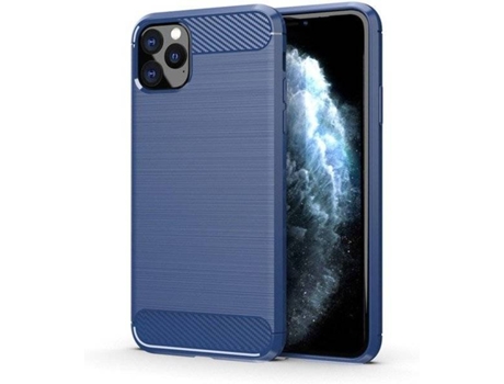 Funda iPhone 11 Pro Max LMOBILE Carbono Azul