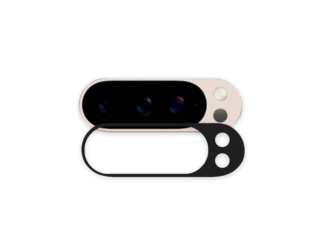 Protector Cámara Metalizado Negro Para Google Pixel 10 Pro