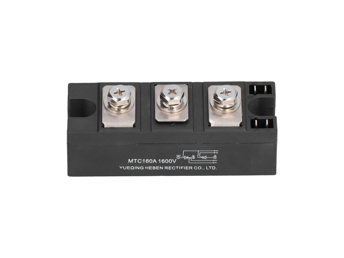 Módulo Rectificador De Puente Cerámico Mtc160a 1600v Con Sustrato Para Automatización Industrial Y Motores.