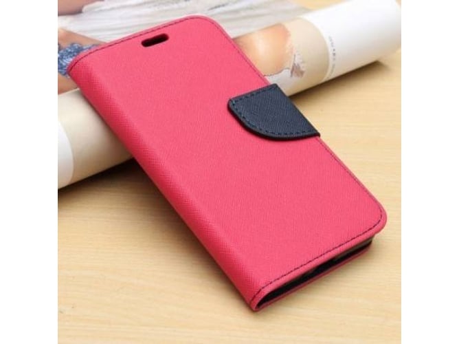 Funda Samsung Galaxy S5, S5 Neo FANCY Flip Rosa