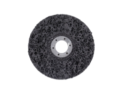 Disco De Desinfección 4.5 Pulgadas Negro Impermeable Resistente A La Oxidación Bajo Ruido Para Eliminación De Pintura En Acero Inoxidable