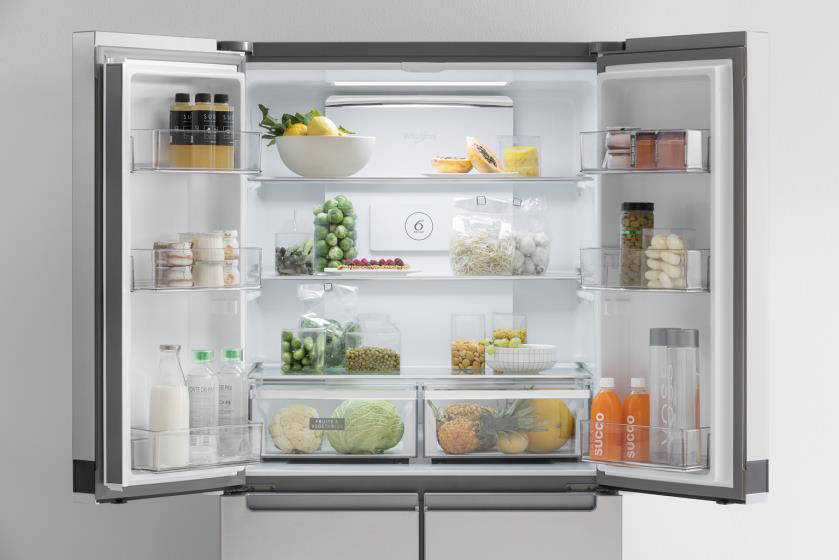 Frigorífico Americano WHIRLPOOL WCollection WQ9 E1L (No Frost - 179 cm - 589 L - Inox)