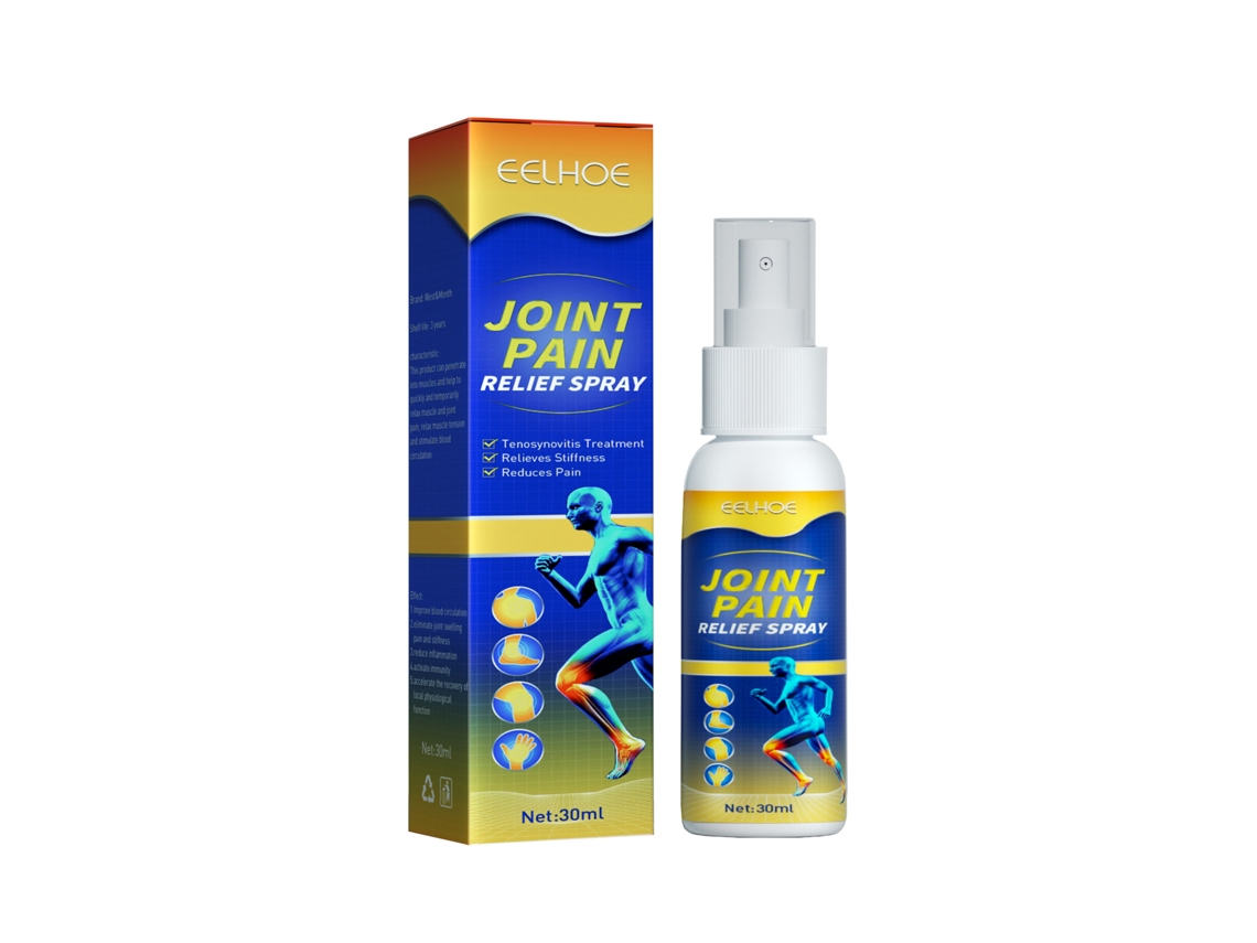 Espray para aliviar el dolor en la zona lumbar, el cuello, los hombros y las rodillas.