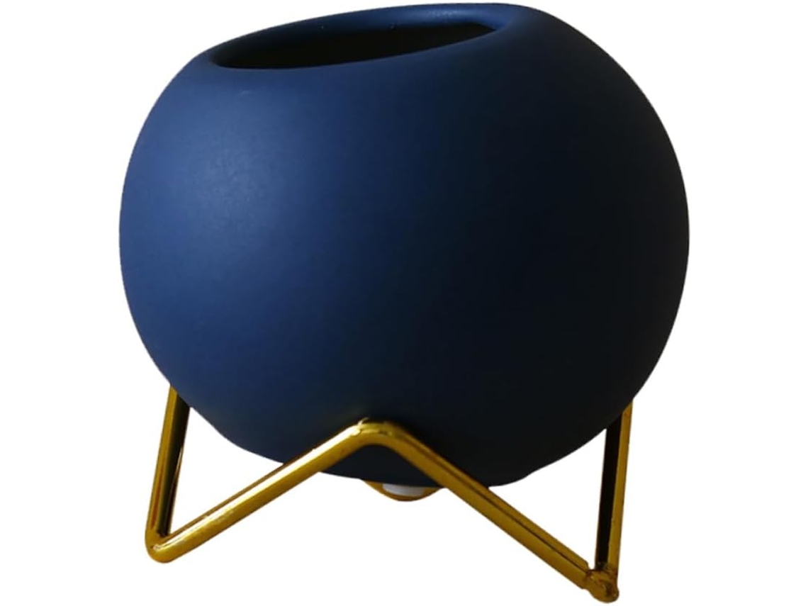 Maceta Azul Para Interiores, Macetas Para Plantas De Exterior