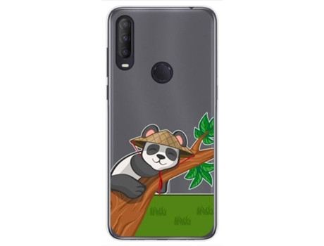 Carcasa Alcatel 1S 2020 TUMUNDOSMARTPHONE Dibujos Transparente Multicolor