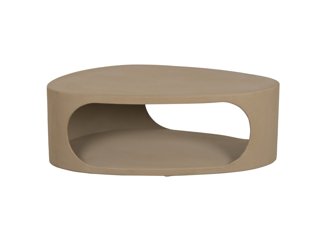 Mesa Centro Mdf Rugoso Arena 100x60x35cm