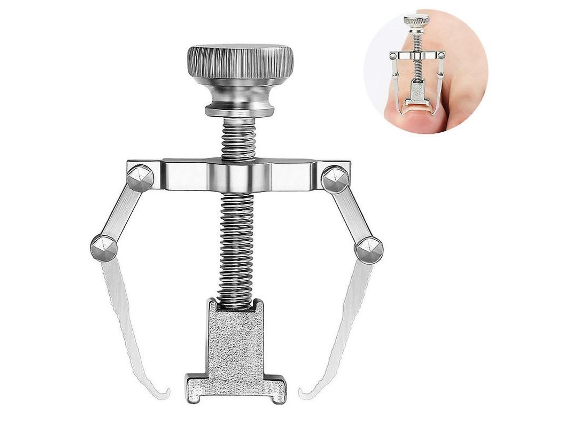 Herramienta Correctiva Para Uñas Encarnadas, Ideal Para Pedicura Y Cuidado De Los Pies. Elimina El Dolor. Dispositivo Ortopédico De Acero Inoxidable.