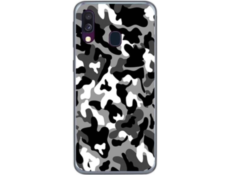 Carcasa Samsung Galaxy A40 TUMUNDOSMARTPHONE Snow Camuflaje Multicolor