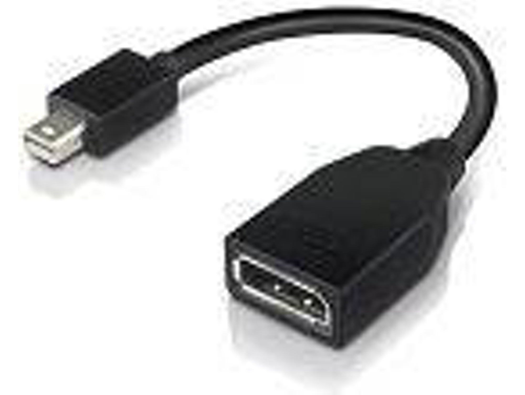 Cable de Datos LENOVO (DisplayPort - Mini DisplayPort - Negro)